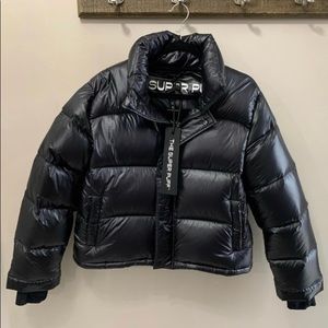 TNA SUPER PUFF SHORTY HI-GLOSS BLACK VERSION